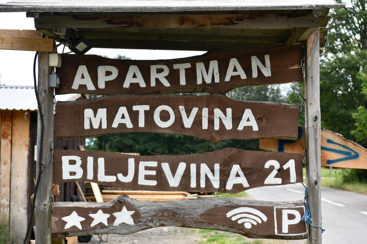 Apartments Matovina Saborsko エクステリア 写真